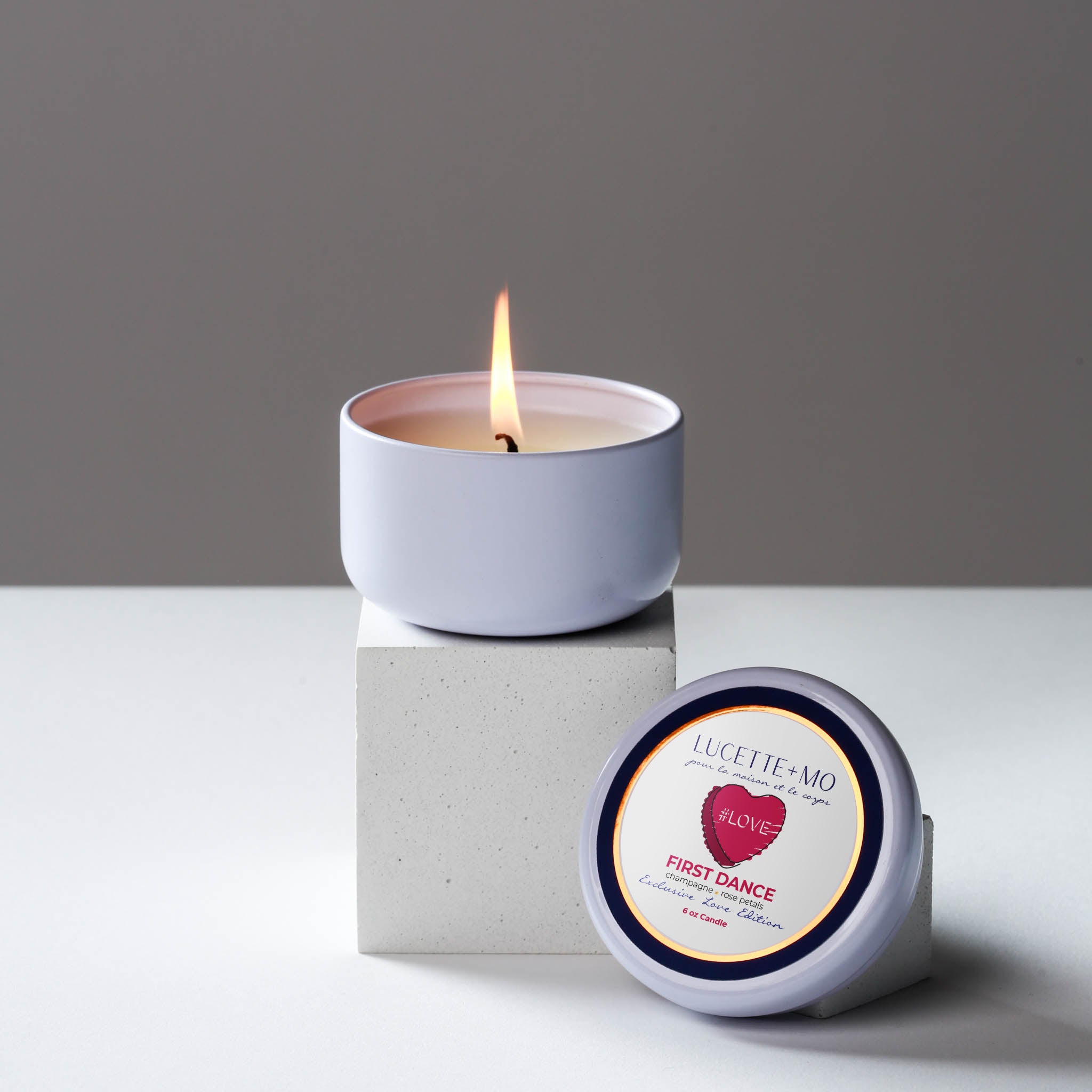 Love Edition Luxury candle tin First Dance 6 oz. – LUCETTE and MO