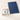Escape candle with slim blue The Sound of Waves journal